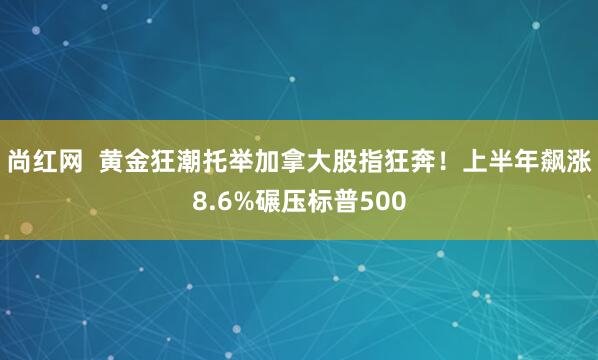 尚红网  黄金狂潮托举加拿大股指狂奔！上半年飙涨8.6%碾压标普500
